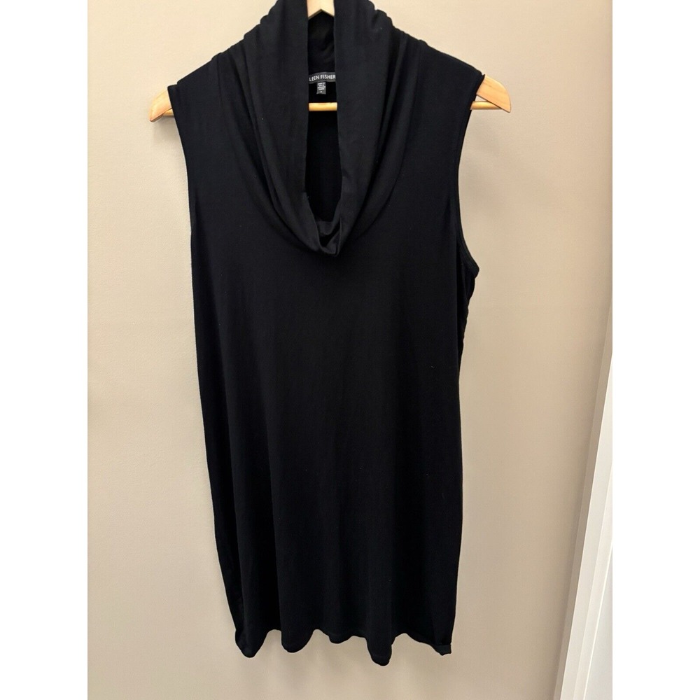 Eileen Fisher Black Sleeveless Dress